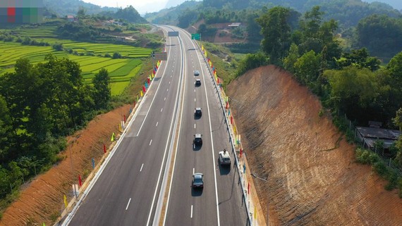Cao tốc Bắc Giang - Lạng Sơn. Ảnh: VOV