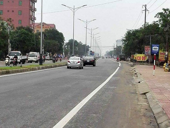 Quốc lộ 1 đoạn qua Hà Tĩnh đã được nâng cấp