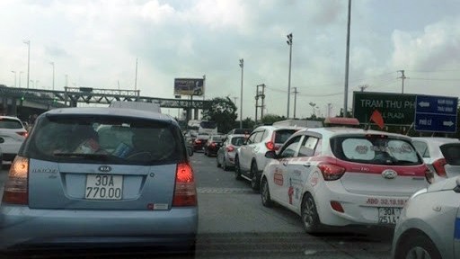 Cao tốc Pháp Vân - Cầu Giẽ thường xuyên xảy ra ùn tắc