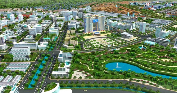 Đô thị Hoà Lạc được định hướng xây dựng thành đô thị tập trung phát triển khoa học công nghệ