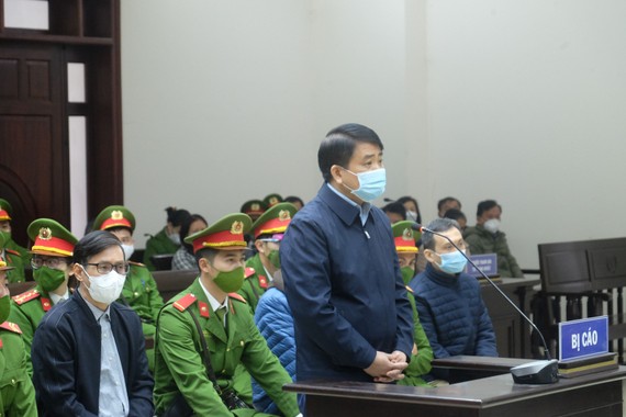 Ông Nguyễn Đức Chung tại tòa. Ảnh: NA