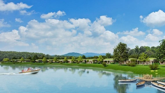 大萊位於永 福省，是新興的 打卡熱門景點。