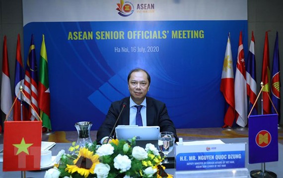 外交部副部長、越南東盟(東協)高官代表團(SOM ASEAN)團長阮國勇