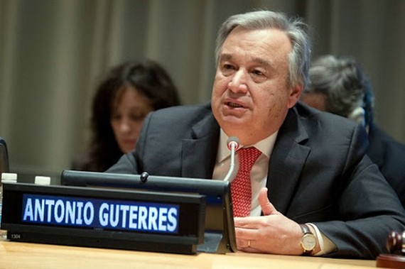 聯合國秘書長安東尼奧‧古特雷斯