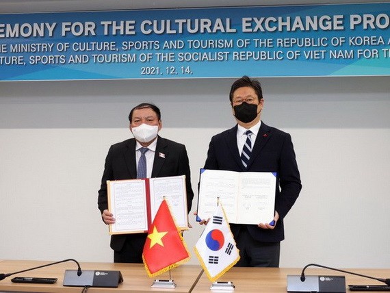 雙方共同簽署文化交流合作計劃