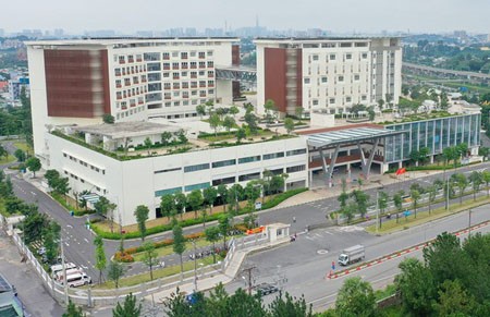 The second branch of HCMC Oncology Hospital is modernly built to serve patients. (Photo: SGGP)