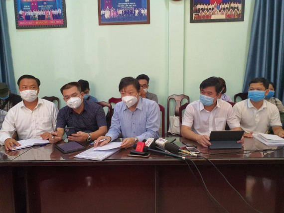 Đoàn công tác của Bộ Y tế đến và làm việc tại UBND phường Hòa Khánh Bắc