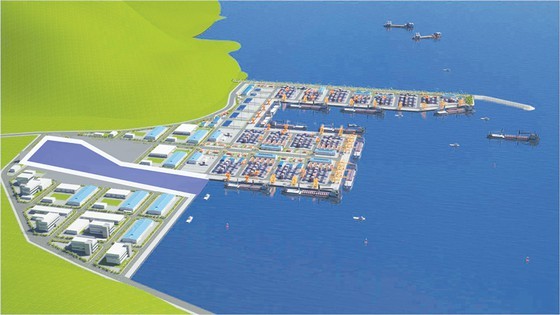 Mô hình xây dựng cảng Liên Chiểu, một trong những cảng biển lớn nhất miền Trung