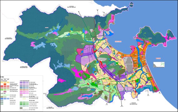 Bản đồ quy hoạch sử dụng đất đến năm 2045