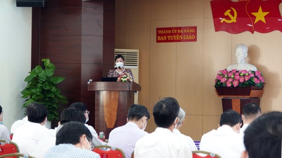 Bà Mai Thị Thu, Phó Trưởng Ban Tuyên giáo Thành ủy Đà Nẵng, Phó Trưởng Ban tổ chức cuộc thi phát động cuộc thi