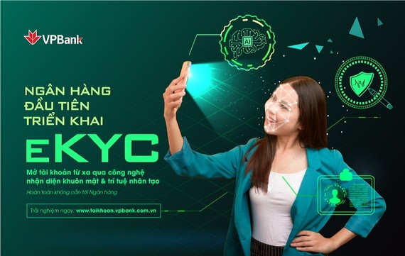VPBank là ngân hàng đầu tiên triển khai eKYC – định danh khách hàng trực tuyến