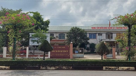 Trung tâm kiểm soát bệnh tật tỉnh Bình Phước.  