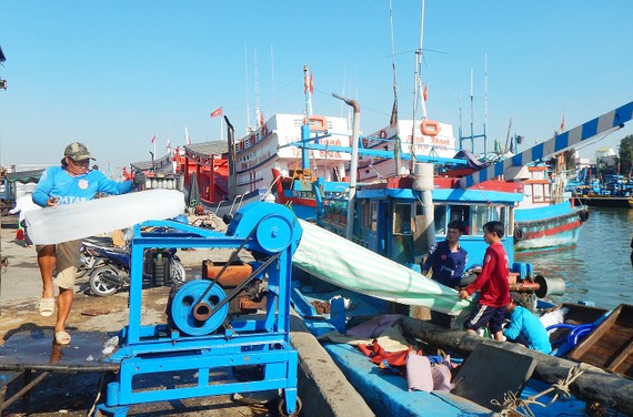 Giá nhiên liệu tăng nhưng nhờ chủ động thích ứng, hoạt động khai thác hải sản của ngư dân  tỉnh Bình Thuận vẫn đạt hiệu quả