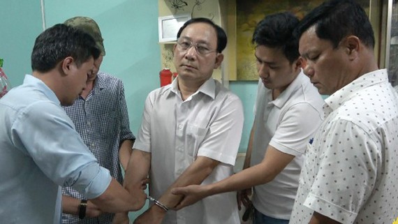 Nguyễn Văn Ngưu khi bị bắt. Ảnh: Cơ quan điều tra cung cấp