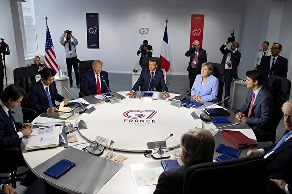 七國集團(G7)外交部長發表聯合聲明。圖源：互聯網