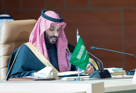 沙特阿拉伯王儲穆罕默德‧本‧薩勒曼。圖源：互聯網