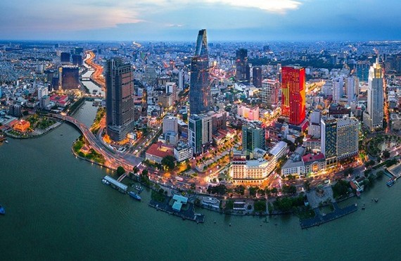 蓬勃發展的胡志明市。圖源：互聯網