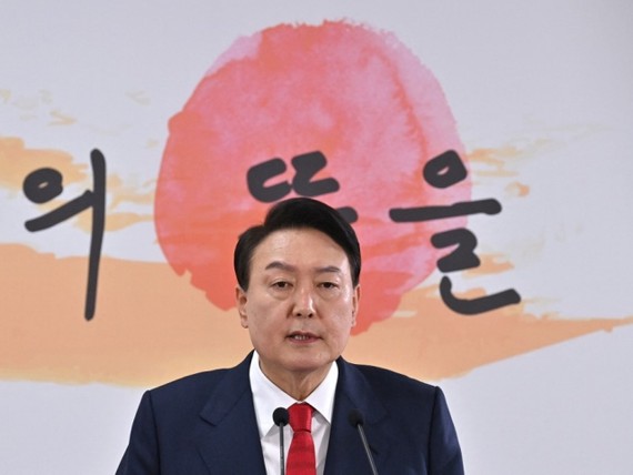 尹錫悅公布新內閣第二批人選名單。（法新社資料圖片）