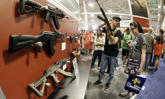 美国可能导致枪枝暴力风险增加。图源：互联网