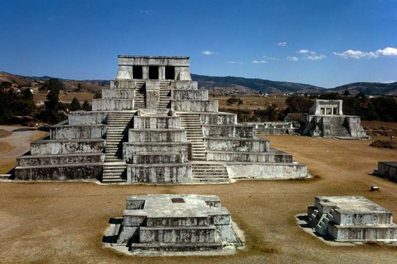 墨西哥現瑪雅文明古城遺址