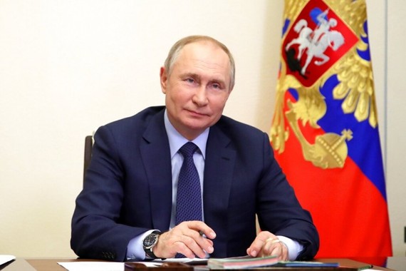 俄羅斯總統普京。（美聯社）