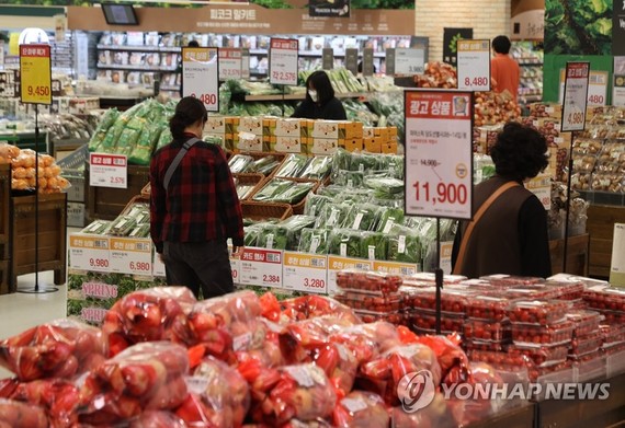 韓國首爾市一家大型超市。