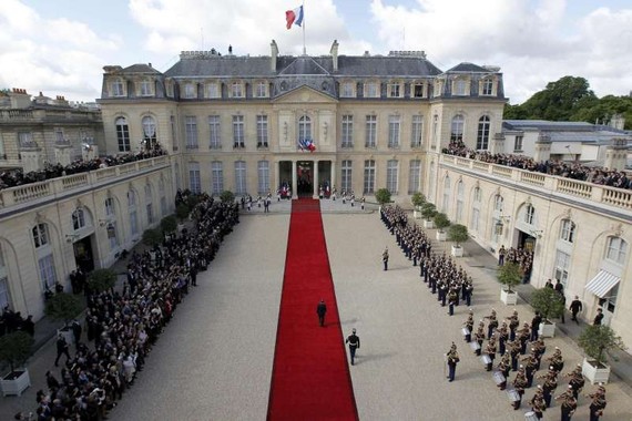 法國總統府。圖源：互聯網