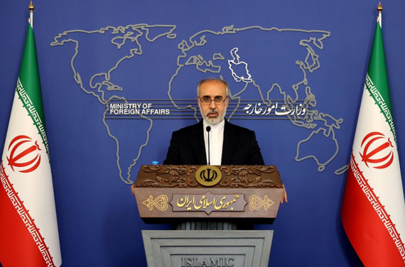 伊朗外交部发言人纳赛尔·卡纳尼。圖源：互聯網