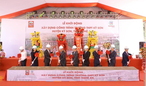Hơn 110 tỷ đồng xây dựng Trường THPT Kỳ Sơn tỉnh Nghệ An