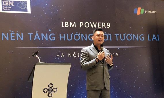 Ông Nguyễn Kim Hòa, Giám đốc quốc gia các giải pháp phần cứng IBM 