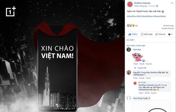 OnePlus chính thức gia nhập thị trường Việt Nam