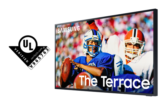 Samsung The Terrace: Ti vi đầu tiên nhận chứng nhận hiệu suất hiển thị ngoài 