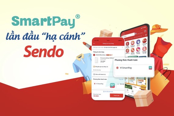 Ví điện tử SmartPay trở thành phương thức thanh toán mới trên tất cả nền tảng của Sendo 