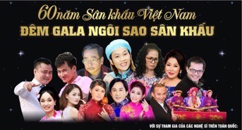 Danh hài, nghệ sĩ cả nước hội tụ Gala 60 năm sân khấu Việt