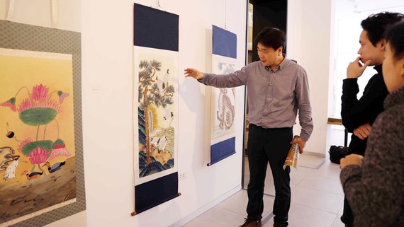 Triển lãm mang đến nhiều khám phá mới về dòng tranh lâu đời của Hàn Quốc