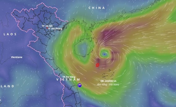 9號颱風轉向減弱成熱帶低壓