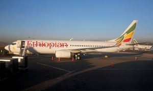 Máy bay của hãng hàng không Ethiopian Airlines tại sân bay Addis Ababa. Ảnh:REUTERS