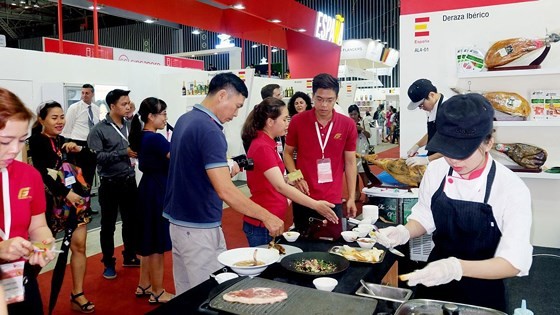 Several European firms participated in trade promotion activities in Vietnam. (Photo: SGGP)