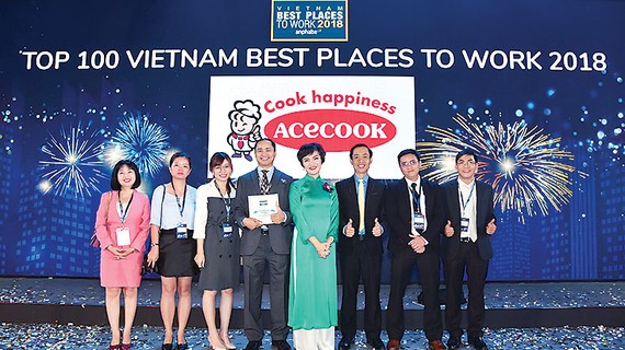 Acecook Việt Nam xếp thứ 25 Nơi làm việc tốt nhất Việt Nam 2018
