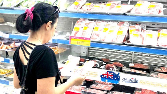 Các sản phẩm thịt heo tại thị trường TPHCM vẫn đảm bảo an toàn