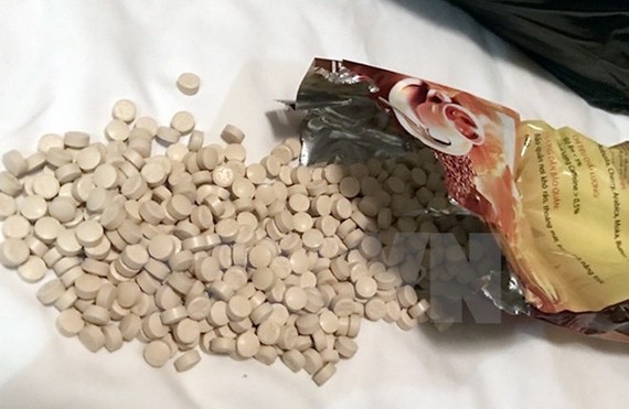 The seized MDMA pills (Photo: VNA)