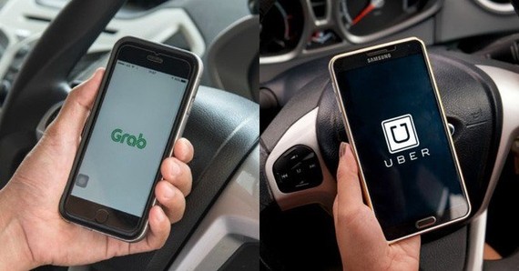 Uber and Grab will be under strict management (Photo vietnamnet.vn)
