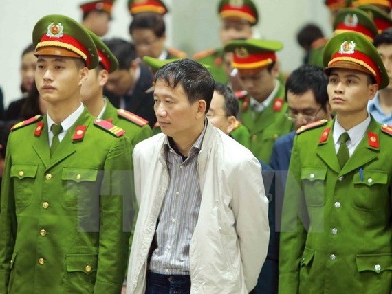 Former Chairman of PetroVietnam Construction Joint Stock Corporation (PVC) Trinh Xuan Thanh was sentenced to life imprisonment for his wrongdoings (Source: VNA)