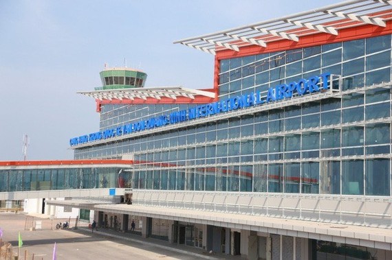 Van Don International Airport has completed 95 percent of its total construction works. (Photo: vtv.vn)