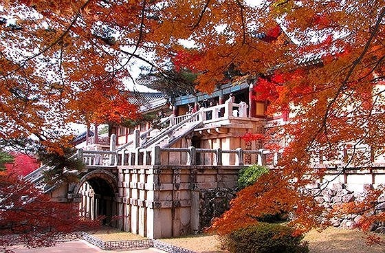 UNESCO World Heritage Site Bulguksa Temple in Gyeongju