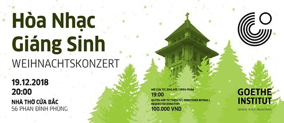 Hanoi’s Goethe-Institute presents annual charity Christmas concert