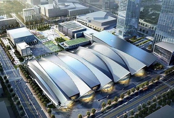 The Songdo Covensia Convention Centre in Incheon where the first Overseas Vietnamese Economic Forum will take place. (Photo: thuonghieuvaphapluat.vn)