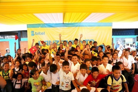Bitel will help schools improve their services for the education and training sector in Peru. (Photo: VNA)