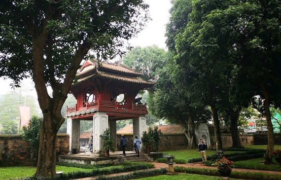 The Temple of Literature in Hanoi (Source: VNA)
