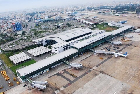 Tan Son Nhat International Airport in HCM City, the country’s largest and busiest airport. (Photo courtesy of ACV)